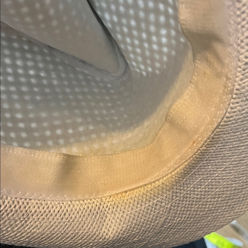 Short Brim Western Cowboy Hat - Black & White - Picture 5 of 9
